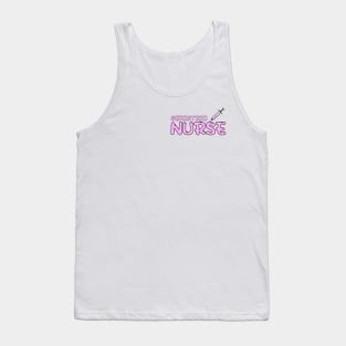 Geriatric Nurse Pink Tank Top